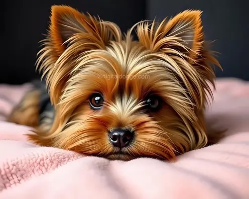 Yorkie Head